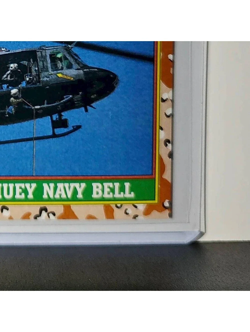 UH-1 Huey (Bell Helicopter) 1991 Topps Desert Storm #13 Card